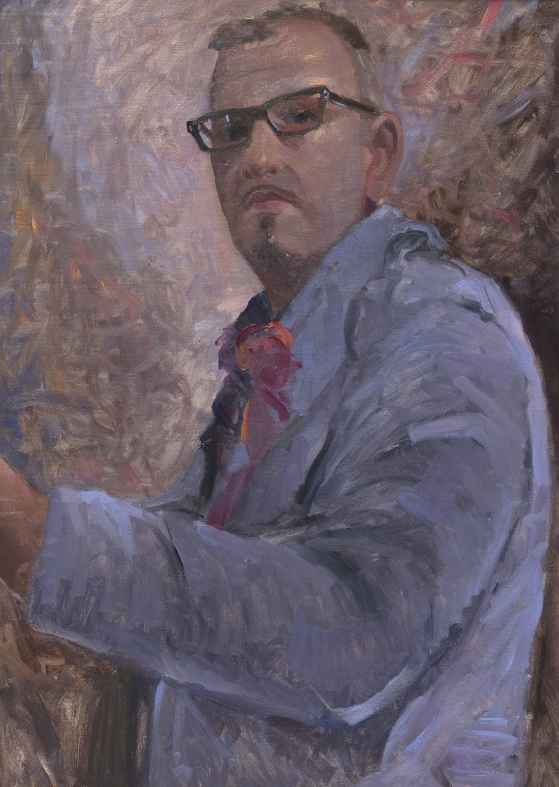 Autoritratto di Emilio Ventura, artista contemporaneo